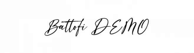 Battofi DEMO  Fuentes Gratis Descargar