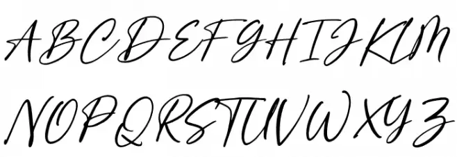 Battofi DEMO Schriftart Groß