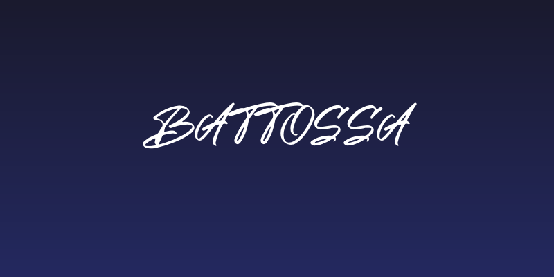 Battossa Social Header