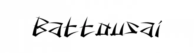 Battousai  font caratteri gratis
