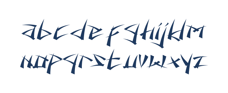 Battousai Lowercase