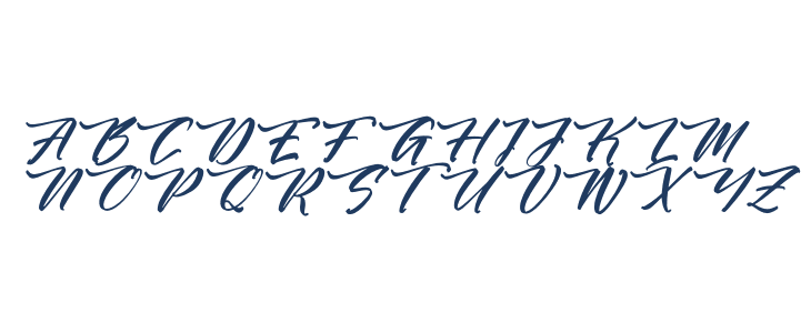 Battrich Delighta DEMO VERSION Italic Uppercase
