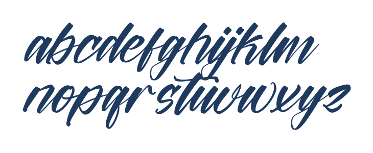 Battrich Delighta DEMO VERSION Italic Lowercase