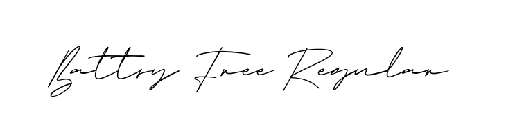 Battsy Free Regular  नि: शुल्क फ़ॉन्ट्स डाउनलोड