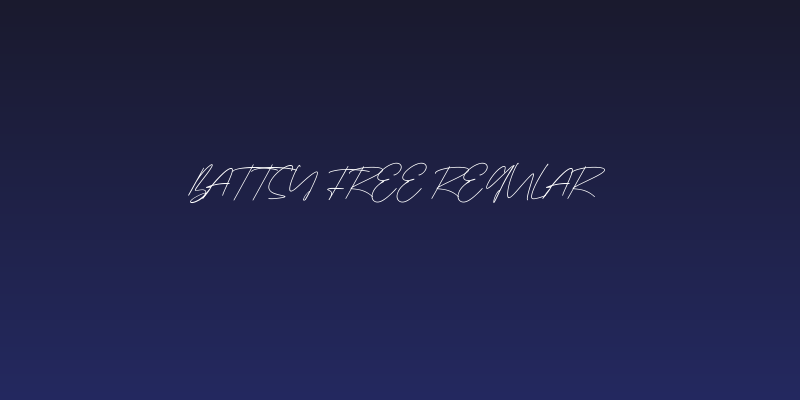 Battsy Free Regular Social Header