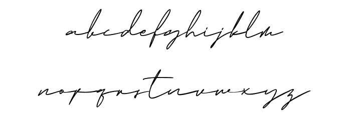 Battsy Free Regular Font LOWERCASE