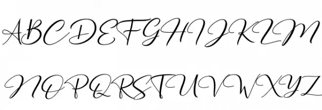 Battur demo Schriftart Groß