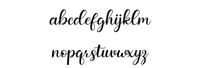 Battur demo Font LOWERCASE