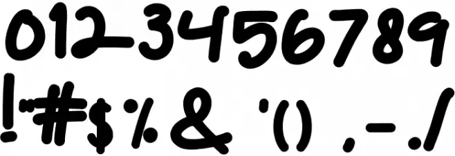 Batullistiwa Font OTHER CHARS