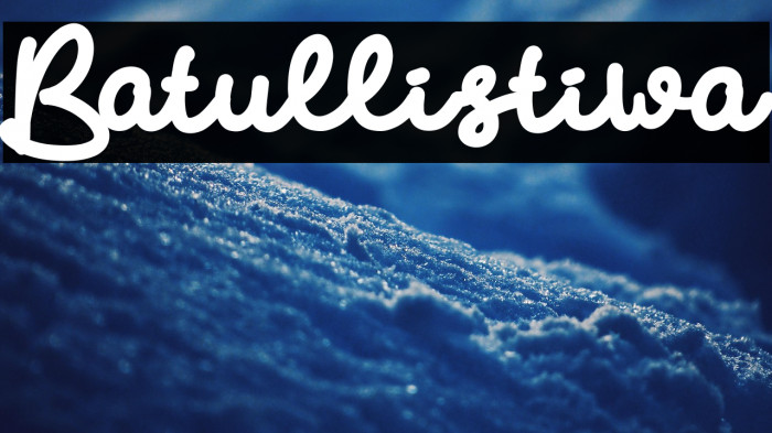 Batullistiwa Example 2