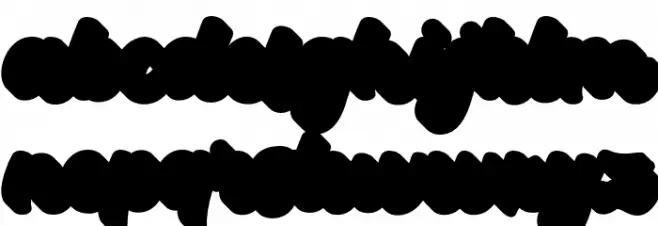 BatuphatScript-Extrude Font LOWERCASE