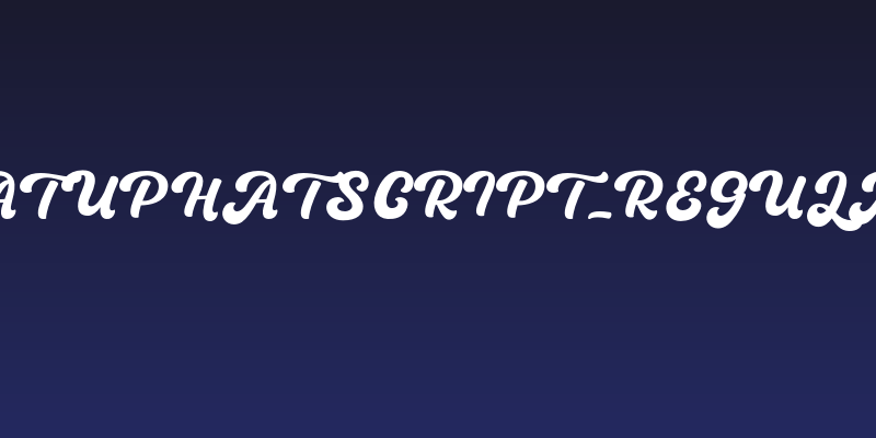 BatuphatScript-Regular Social Header