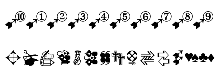 BatzBatz Font OTHER CHARS