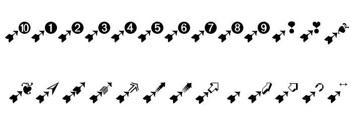 BatzBatz Font LOWERCASE