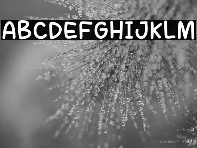 Bau Asem Font examples