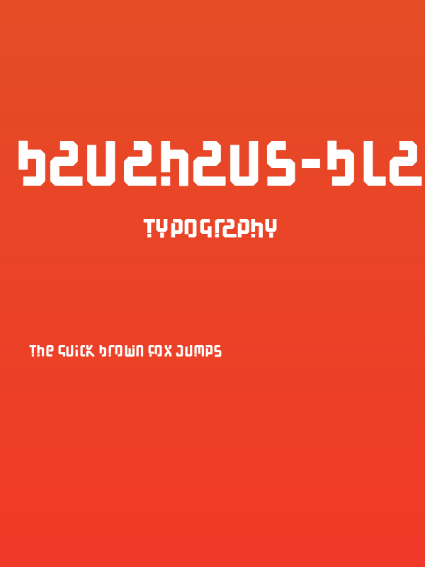 BauAHaus-Black Poster