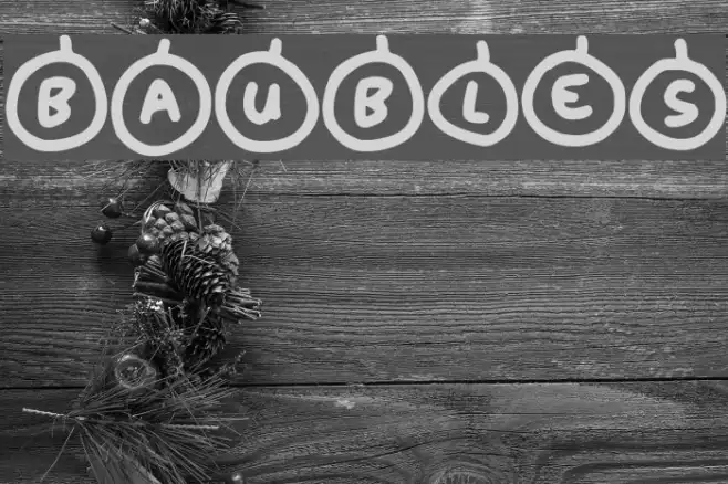 Baubles Example 1