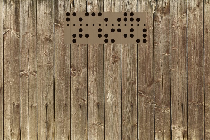 Baudot 5 Font examples