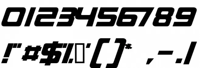 Bauer Шрифта ДРУГИЕ символов