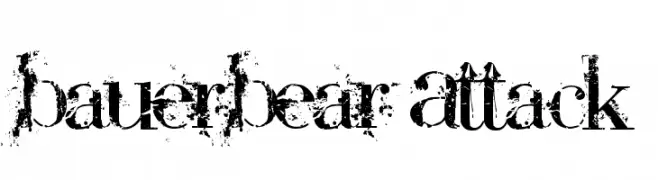 BauerBear Attack  免费字体下载
