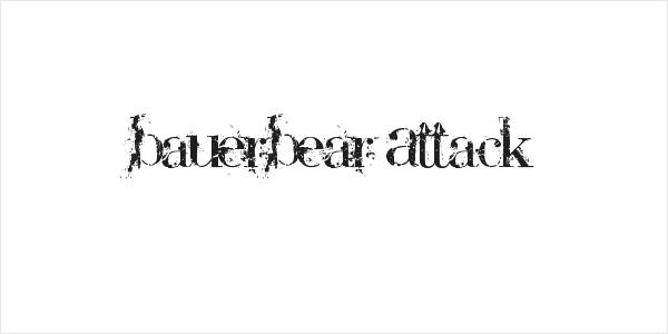 BauerBear Attack Logo