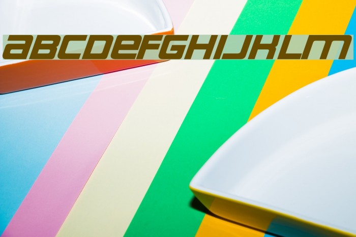 Bauer Font examples