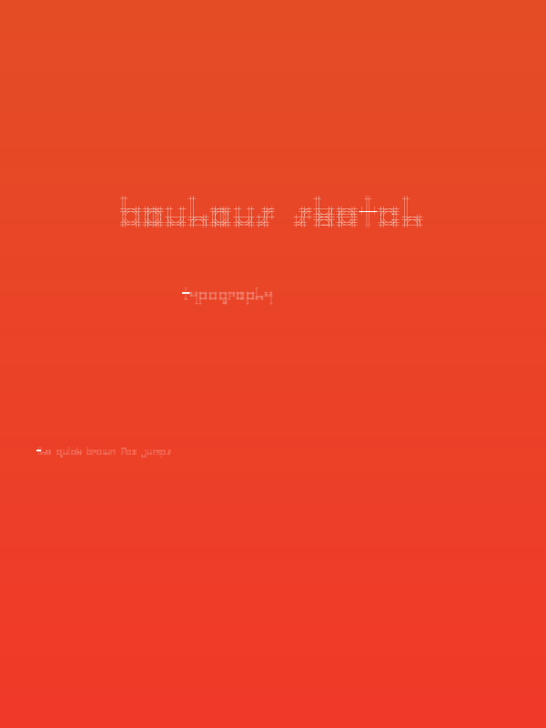 Bauhaus Sketch Poster