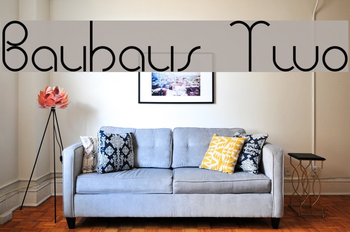 Bauhaus Two Font examples
