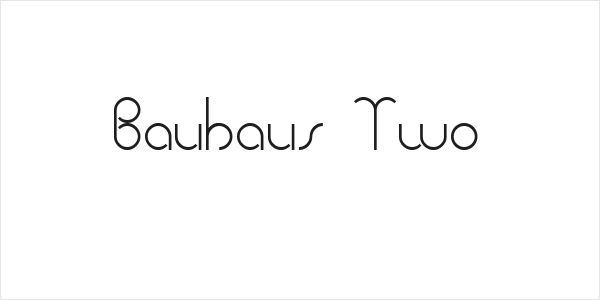 Bauhaus Two Logo