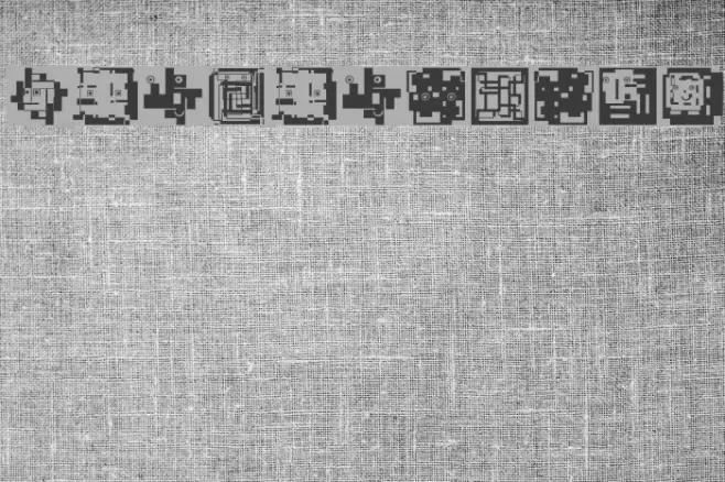 BauhausOSix Font examples