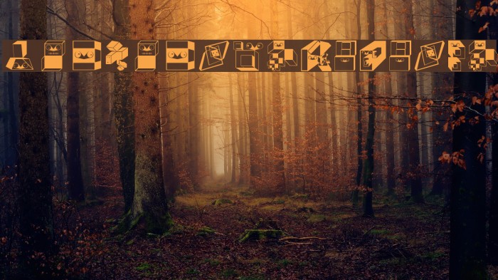 BauhausReminisce Font examples