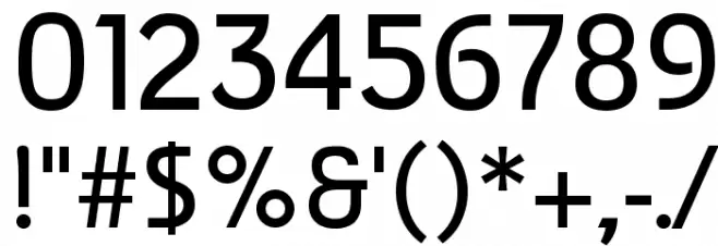 Baumans Regular Font OTHER CHARS