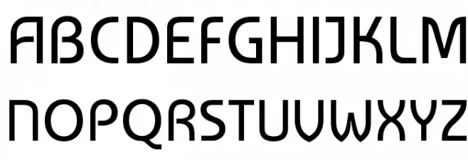 Baumans Regular フォント 大文字