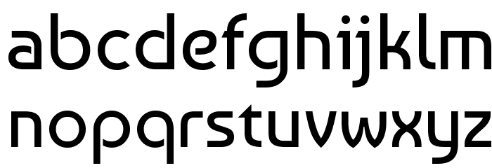 Baumans Font LOWERCASE