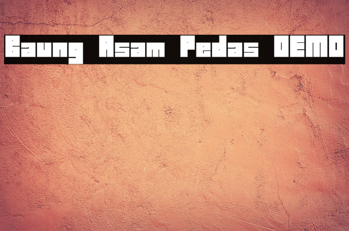 Baung Asam Pedas DEMO Example 1