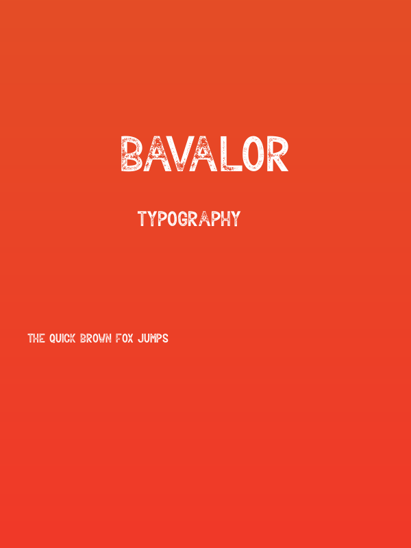 Bavalor Poster
