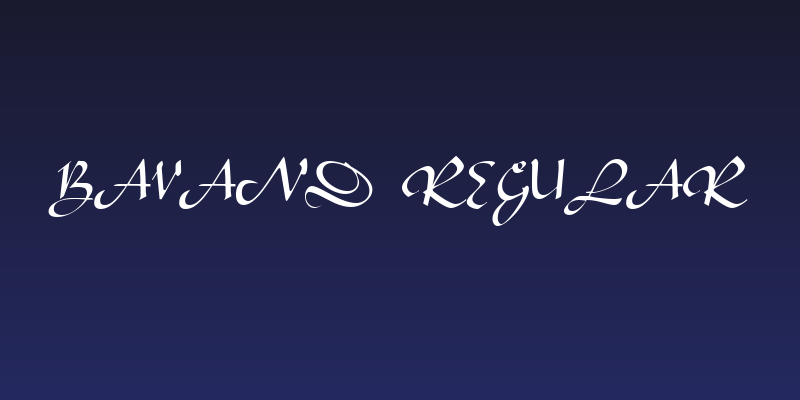 Bavand Regular Social Header
