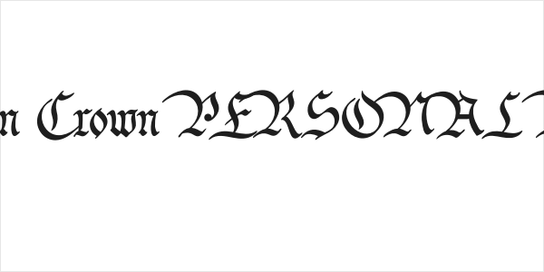 Bavarian Crown PERSONAL Regular Logo