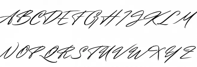 Baverley Astone DEMO Schriftart Groß
