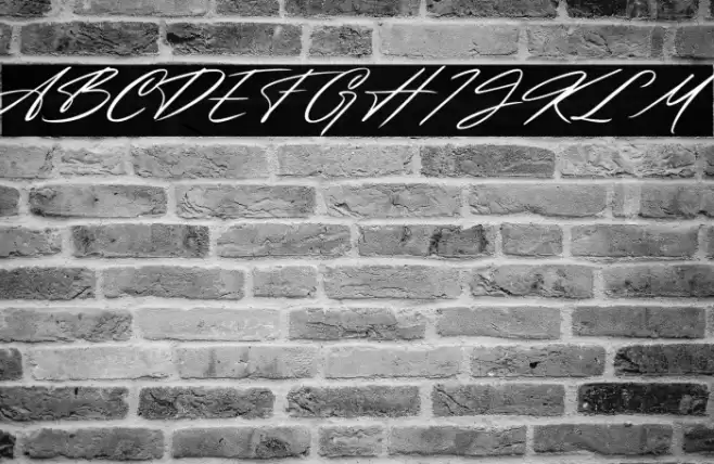 Baverley Astone DEMO Font examples