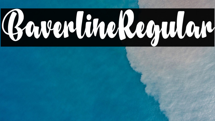Baverline Regular Example 1