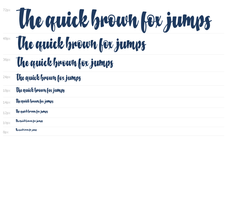 Baverline Regular Waterfall