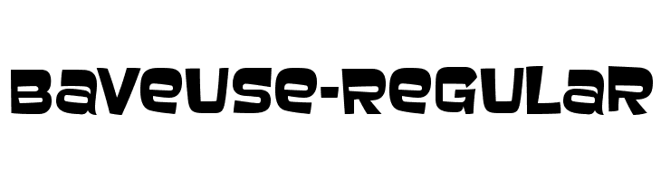 Baveuse-Regular  免费字体下载