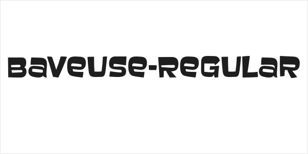 Baveuse-Regular Logo