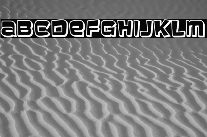 Baveuse3D-Regular Font examples