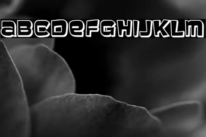 Baveuse3D-Regular Font examples