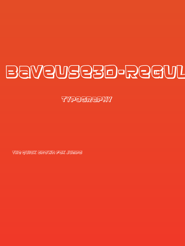 Baveuse3D-Regular Poster