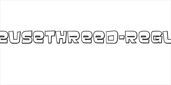 BaveuseThreeD-Regular Logo