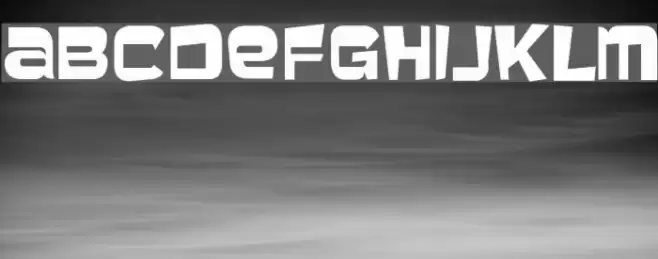 Baveuse Font examples