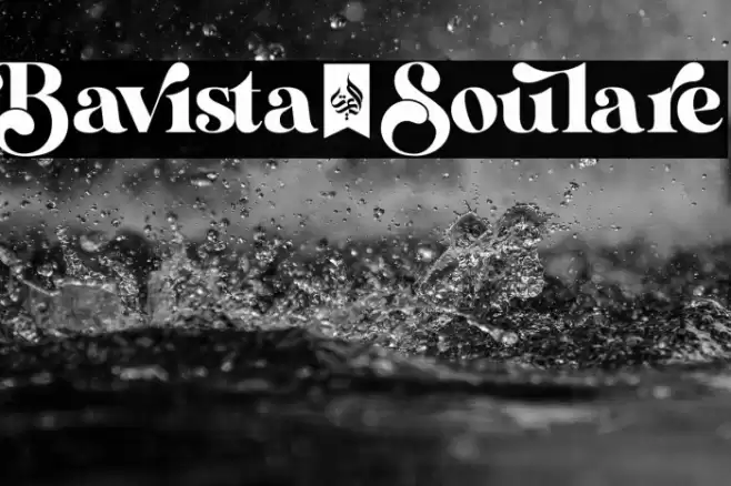 Bavista_Soulare Font examples